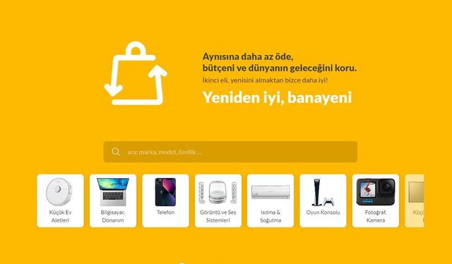 Yeni ikinci el platformu Akakçe’den geliyor : ‘banayeni’