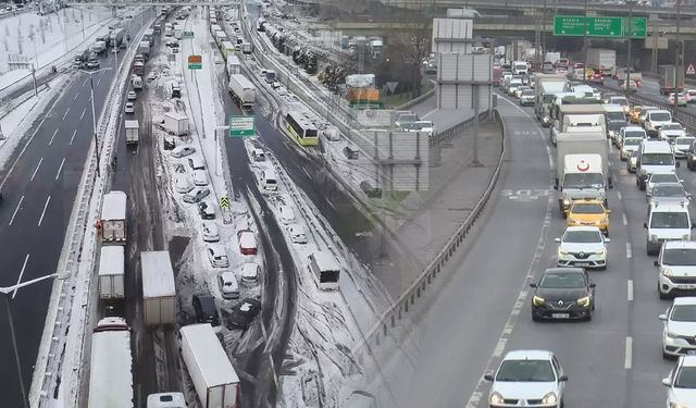 Geçen yıl bugün trafiği felç eden kar yağışı, bu sene yerini kuraklığa bıraktı