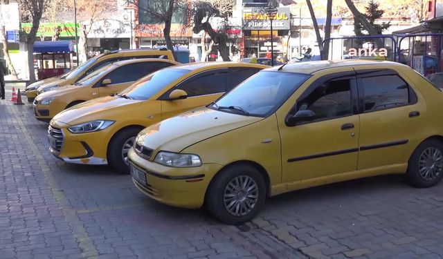 Aksaray’da taksi ücretlerine zam yapıldı