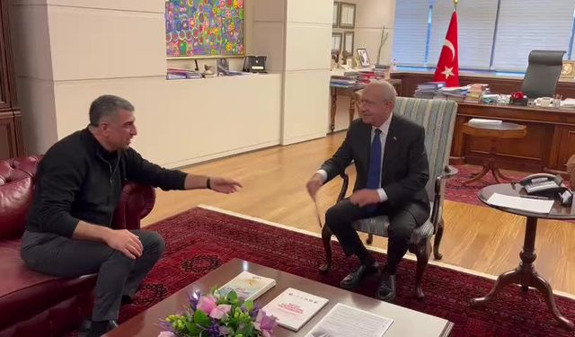 Gürsel Erol, CHP Genel Başkanı Kılıçdaroğlu ile bir araya geldi Elâzığ çalışmalarını anlattı