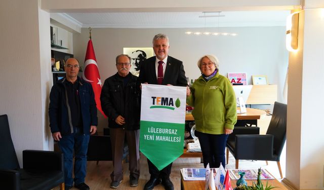 Tema Vakfı’ndan Lüleburgaz Belediye Başkanı Gerenli’ye Ziyaret