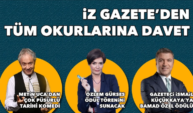 İz Gazete'den okurlarına davet: İz Bırakanlar Ödülleri sahiplerini buluyor