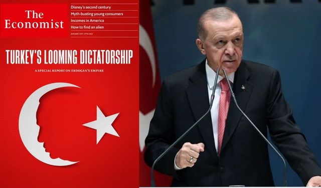 The Economist'ten Erdoğan kapağı: Türkiye diktatörlüğün eşinde, Batı daha fazla müdahil olmalı