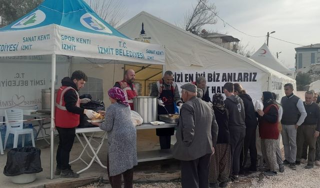 İzmit Belediyesi ikinci aşevini Kahramanmaraş Pazarcık’ta kurdu