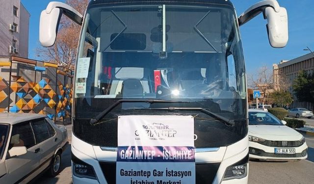 Gaziantep'te Nurdağı ve İslahiye'ye ücretsiz ring