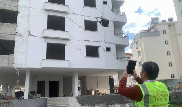 Osmaniye'de hasar tespit çalışmaları sürüyor