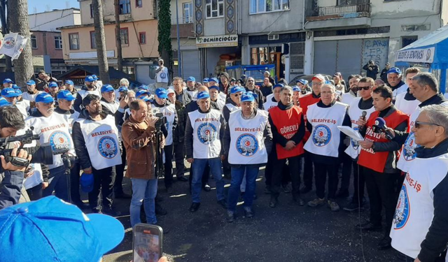 Çaybaşı Belediye işçilerinin grevi devam ediyor