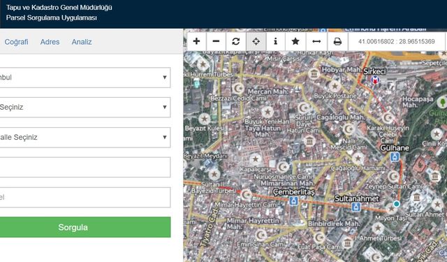 Ada ve parsel no sorgulama ekranı? Ada ve parsel no nasıl öğrenilir?