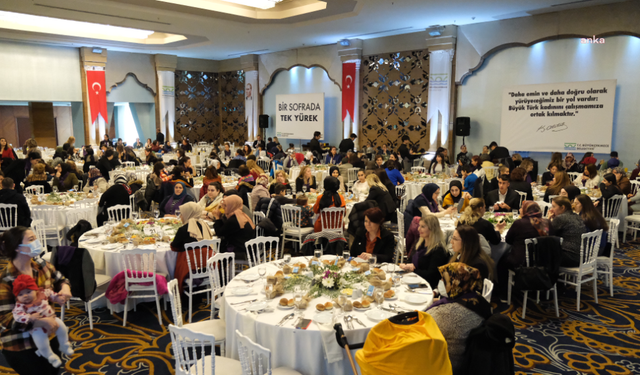 Büyükçekmece Belediyesi’nden depremzede kadınlar için ‘8 Mart’ yemeği