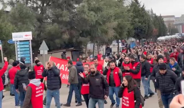 Mata Otomotiv işçilerinin iş bırakma eylemi 4. gününde