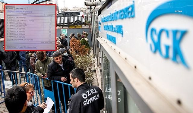 SGK’da iktidara yakın kişilerin işlemlerinin hızla sonuçlandırılması için VİP servis kuruldu