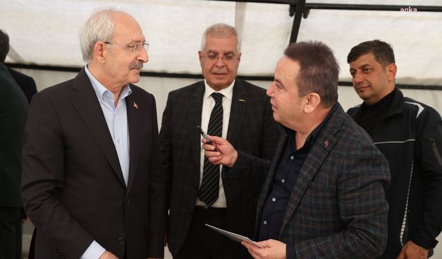 Antalya Büyükşehir Belediye Başkanı Böcek, Gaziantep Nurdağı'ndaki yaşam alanında Kılıçdaroğlu’nu ağırladı