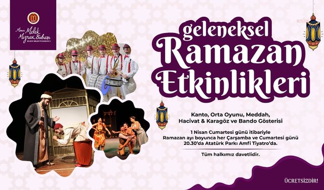 Bilecik Belediyesi'nden geleneksel ramazan etkinlikleri