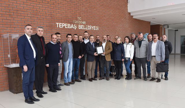 EYT’lilerden Tepebaşı Belediye Başkanı Ataç’a teşekkür