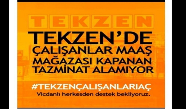 Tekzen mağdurları seslerini duyurmaya çalışıyor: Tekzen paramızı ver