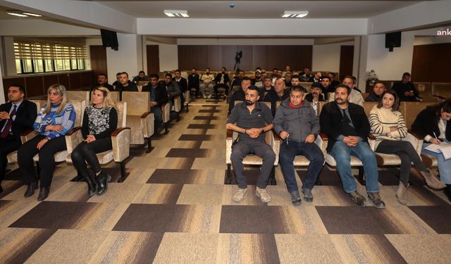 Yenimahalle Arama Kurtarma Timi’nin yeni kadrosu eğitim aldı