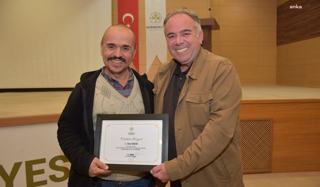 Germencik Belediye Başkanı Öndeş’ten emekliliğe hak kazanan personele teşekkür belgesi