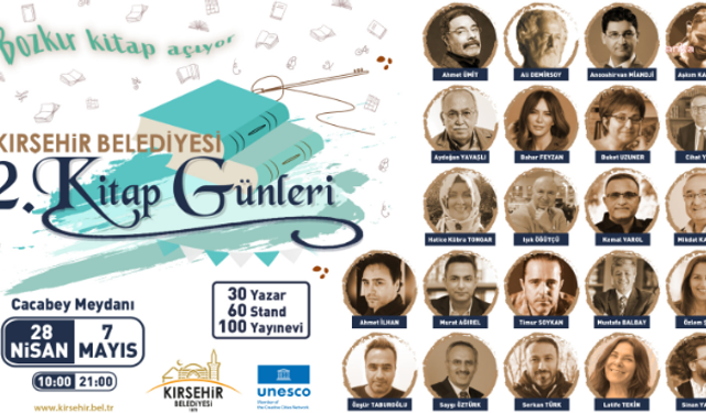 Kırşehir Belediyesi 2. Kitap Günleri için geri sayım başladı