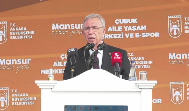Mansur Yavaş: "Ulaştırma Bakanlığı havaalanı metrosunu Ankara Büyükşehir'e devrederse yapmaya söz veriyoruz"