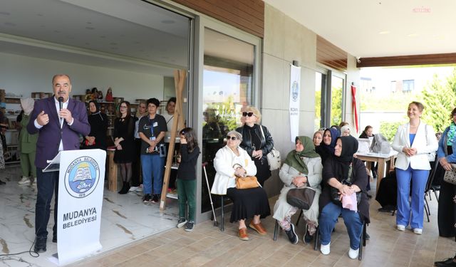 Mudanya Belediyesi 'Hanımeli İmece Evi', kapılarını açtı