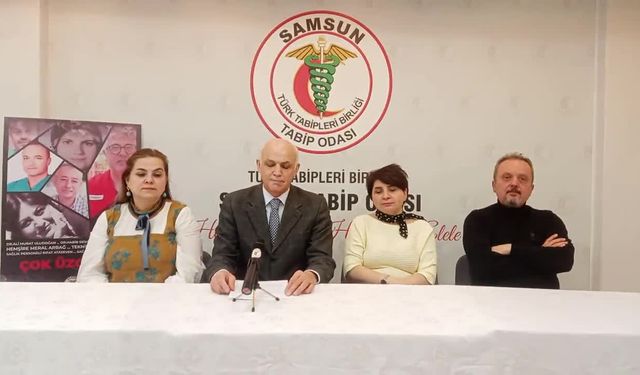 Samsun Tabip Odası Başkanı Çadır: "Ne şekilde men edileceğimizin tartışmaya açılmasını saygısızlık olarak görüyoruz"