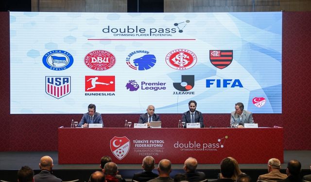 TFF, altyapılar için Double Pass'le iş birliği anlaşması yaptı
