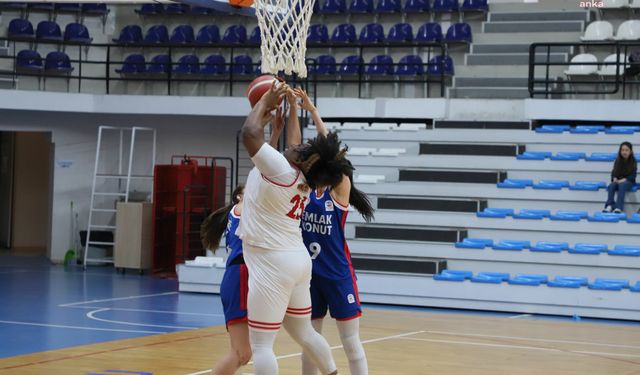 Turgutlu Belediyesi Kadın Basketbol Takımı, sezonu galibiyetle kapattı
