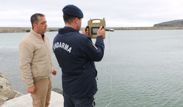 Zonguldak'ta jandarmaya yer altı görüntüleme cihazlarının çalışma alanları uygulamalı anlatıldı