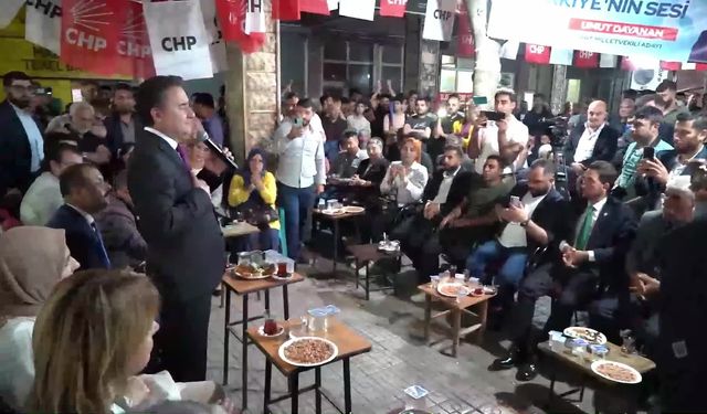 Babacan: Altı partinin birlikteliği  seçimden sonra 5 yıl ülkeyi beraber yönetmenin birlikteliği