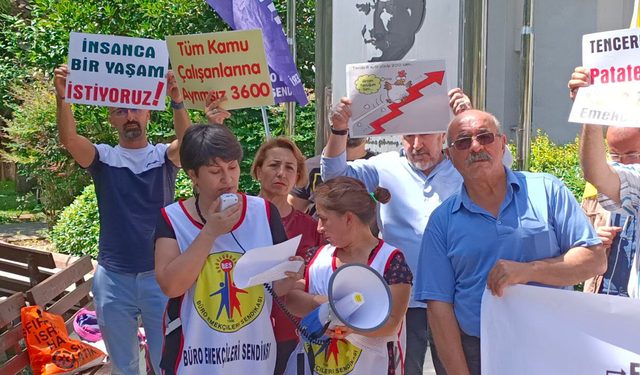 BES Antalya Şubesi: Ulufe değil hakkımız olanı istiyoruz
