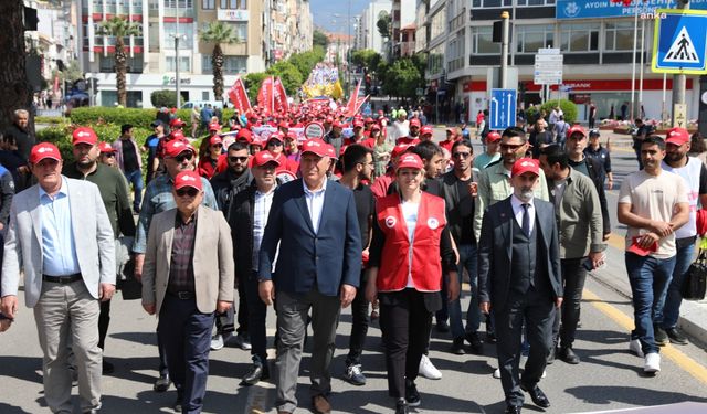 Efeler’de 1 Mayıs Emek Ve Dayanışma Günü kutlandı