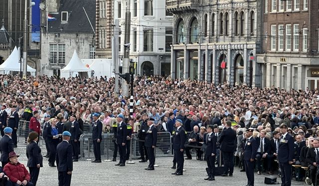 Hollanda'da İkinci Dünya Savaşı'nda ölenler anıldı