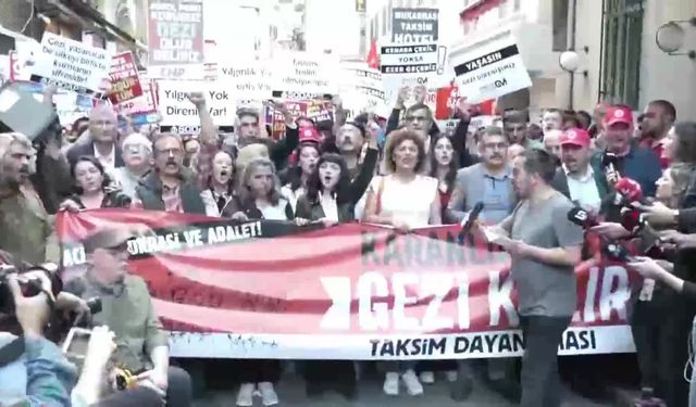 Taksim Dayanışması'ndan "Gezi" eylemi: Bir başka dünya için mücadeleye devam ediyoruz