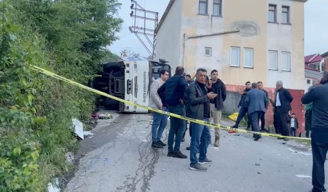 Trabzon'da 5 kişinin hayatını kaybettiği kazanın nedeni yüksek hız