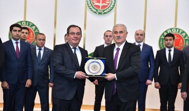 Yargıtay Başkanı Akarca, Azerbaycan Adalet Akademisi heyetini kabul etti