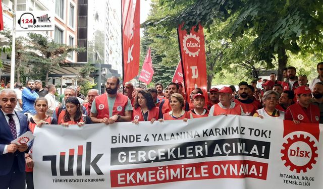 Disk İstanbul Bölge Temsilciliği:  "TÜİK gerçekleri açıkla, ekmeğimizle oynama"