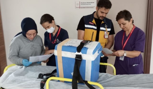 Trabzon'da beyin ölümü gerçekleşen hastanın organları 3 kişiye umut oldu
