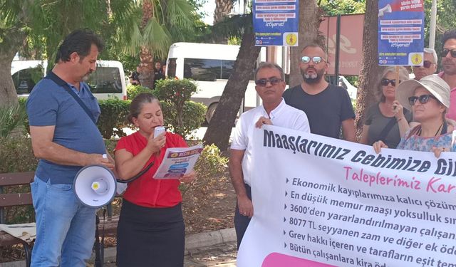 Büro Emekçileri Sendikası Antalya Şubesi:  "Ücret artışlarımız daha elimize geçmeden yok oldu"