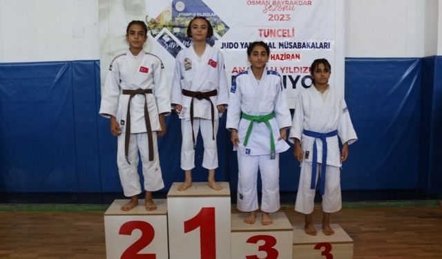 Anadolu Yıldızlar Ligi Judo Yarı Final Müsabakaları Tunceli'de tamamlandı