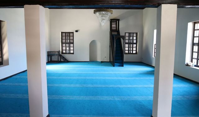 Antalya'da 142 yıllık Lami Bey Camisi restore edildi