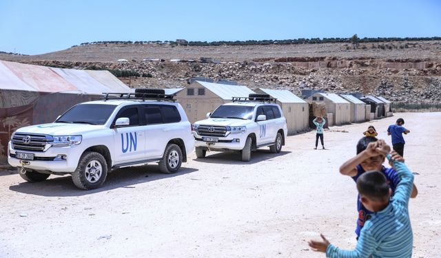 BM heyeti, İdlib'i ziyaret etti