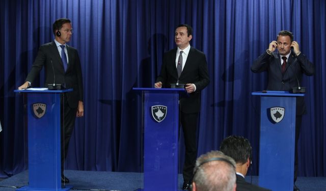 Hollanda ve Lüksemburg, Kosova'nın kuzeyindeki gerilimden endişeli