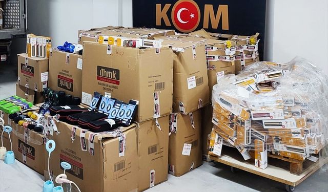 Kırşehir'de 7 bin 433 kaçak emtia ele geçirildi