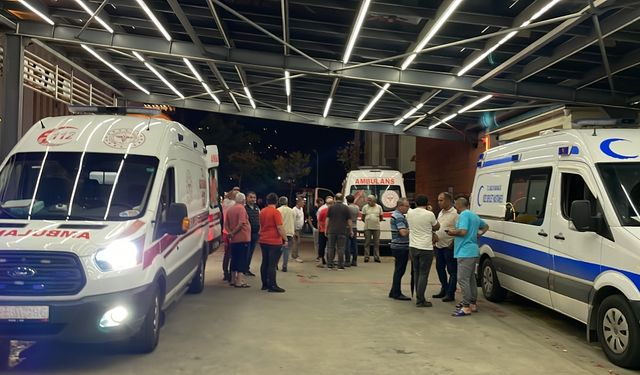 Rize'de acil serviste 5 kişi silahla yaralandı
