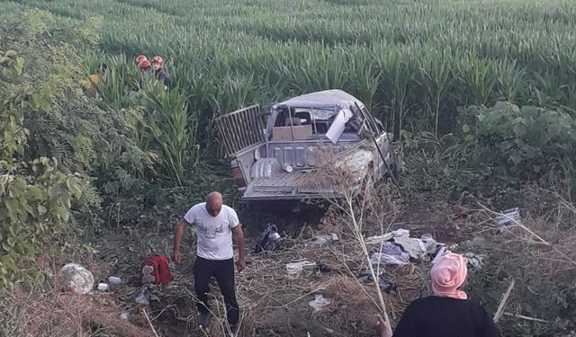 Bursa'da tarım işçilerini taşıyan araç kaza yaptı, 3 kişi öldü, 11 kişi yaralandı