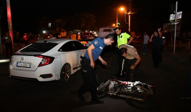 Şanlıurfa'da otomobille çarpışan motosikletteki 2 kişi yaralandı