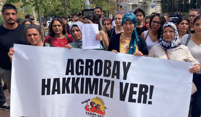 Agrobay işçileri gözaltında