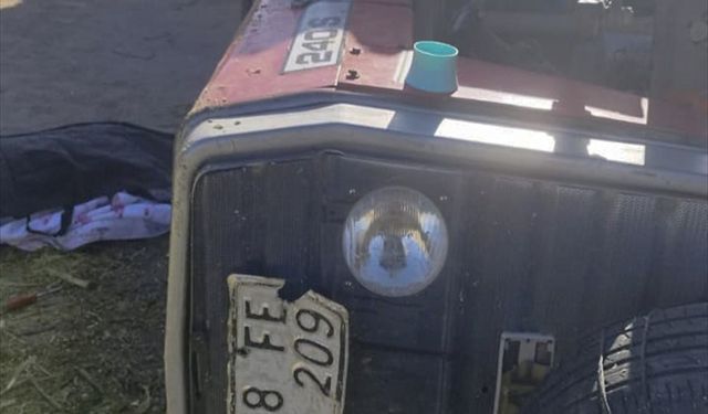 Aksaray'da kullandığı traktör devrilen 12 yaşındaki çocuk öldü