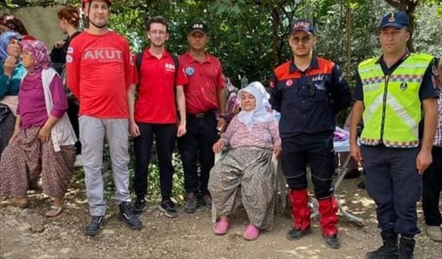 Antalya'da kaybolan 73 yaşındaki kadın bulundu