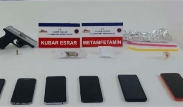 Elazığ'da uyuşturucu operasyonunda 6 şüpheli yakalandı
